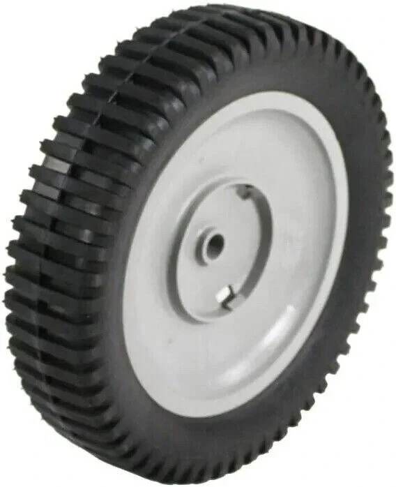 Genuine Husqvarna Replacement Push Mower Wheel With Bearing & Cap - 11 Inch Lawn Mower Tire-853293