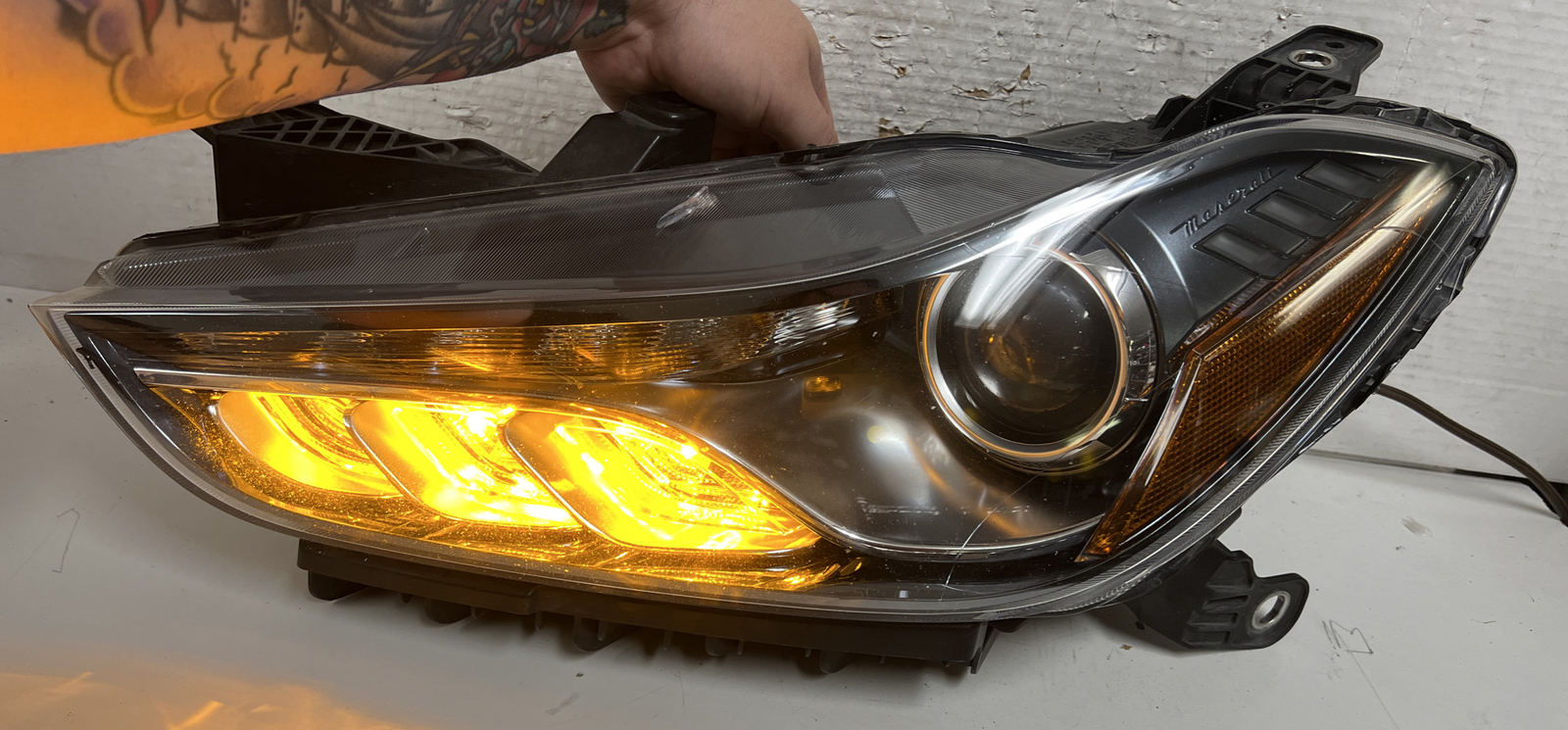 Nice!  OEM 2014 2015 2016 2017 2018 MASERATI GHIBLI LH HID XENON HEADLIGHT