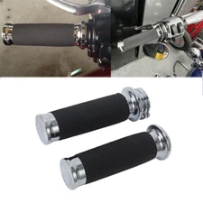 1" Motorcycle Handle Bar Hand Grips for Harley Dyna Sportster 883 1200 1996-2017