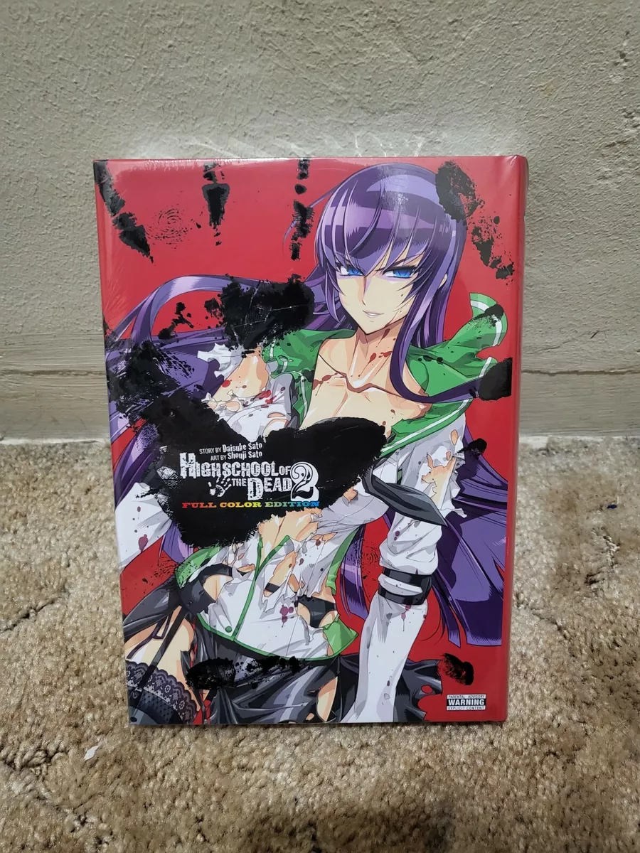 Highschool of the Dead Manga vs Full Colour Edition (vergleich) 