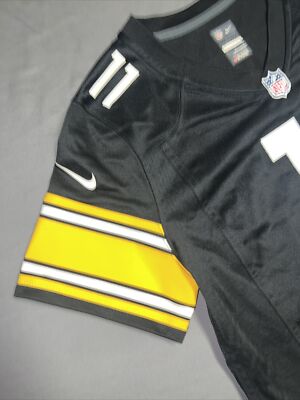 Nike Pittsburgh Steelers Jersey Women's L Black 11 Chase Claypool