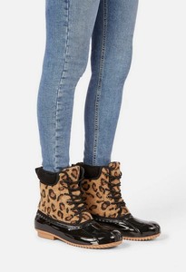 sherpa lined duck boots