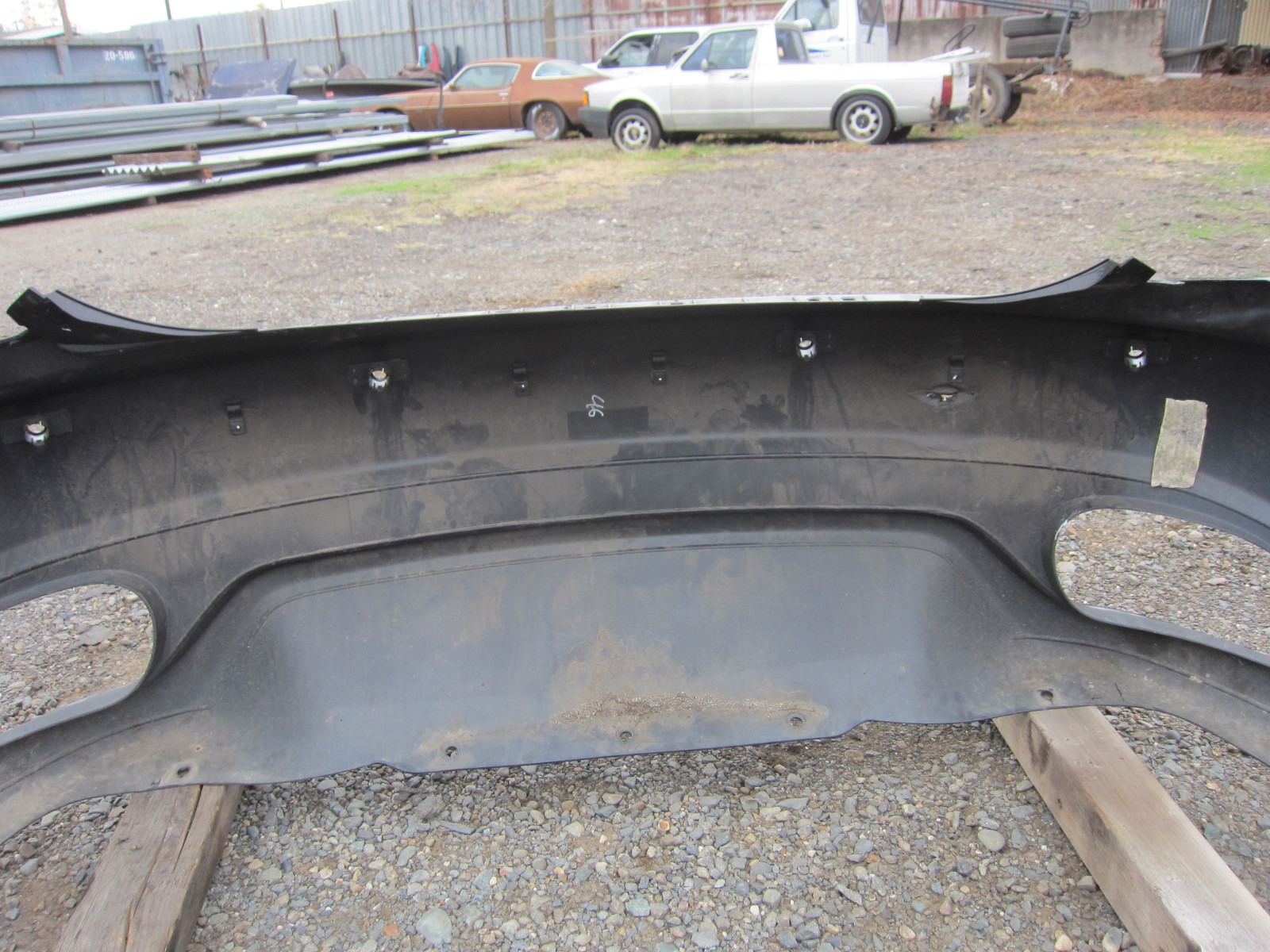 Maserati GranTurismo - Rear Bumper / Black -  P/N 980145004