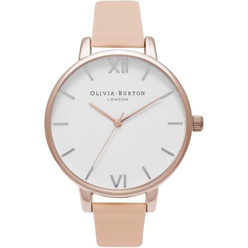 OLIVIA BURTON Signature 35mm Floral Blooms Ultra Slim Blush