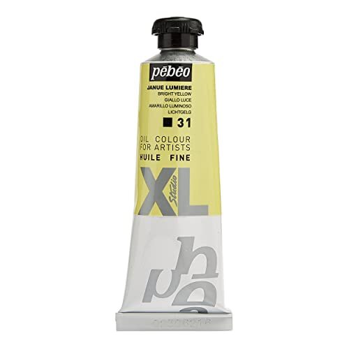 Pébéo - Olio fine XL 37 ML - Pittura ad Olio Giallo Chiaro - Pittura ad (w1n)