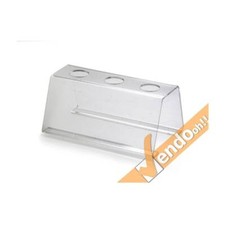 PORGICONO PORGI CONO PORTA GELATO GELATI IN PLEXI-GLASS 3 FORI DA BANCO GELATERI