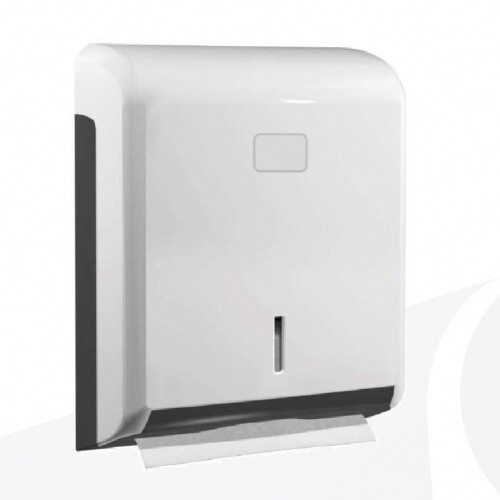 Dispensador de toallas de papel grande Dispensador de toallas de mano de plástico plegable Z