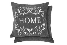 Cushion Covers Throw Soft Chenille Sofa Pillow Cases - 17"x17" Inch Amor