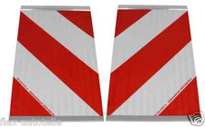 Warning Sign Marking for Loading Platforms Reflective Right+Left Direction