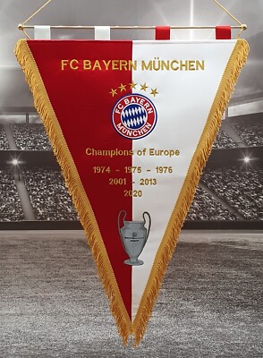 fc Bayern München Wimpel/Pennant/Fanion von 1969 fc Bayern München Wimpel/Pennant/Fanion von 1969