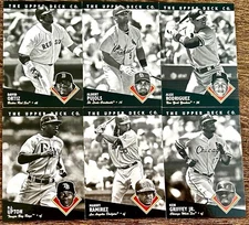 2008 Upper Deck Timeline Alex Rodriguez B.J. Upton Manny Ramierz Ken Griffet Jr.