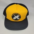 Ptarmigan Airways Vintage Snapback Mesh Back Hat Truckers Cap Patch