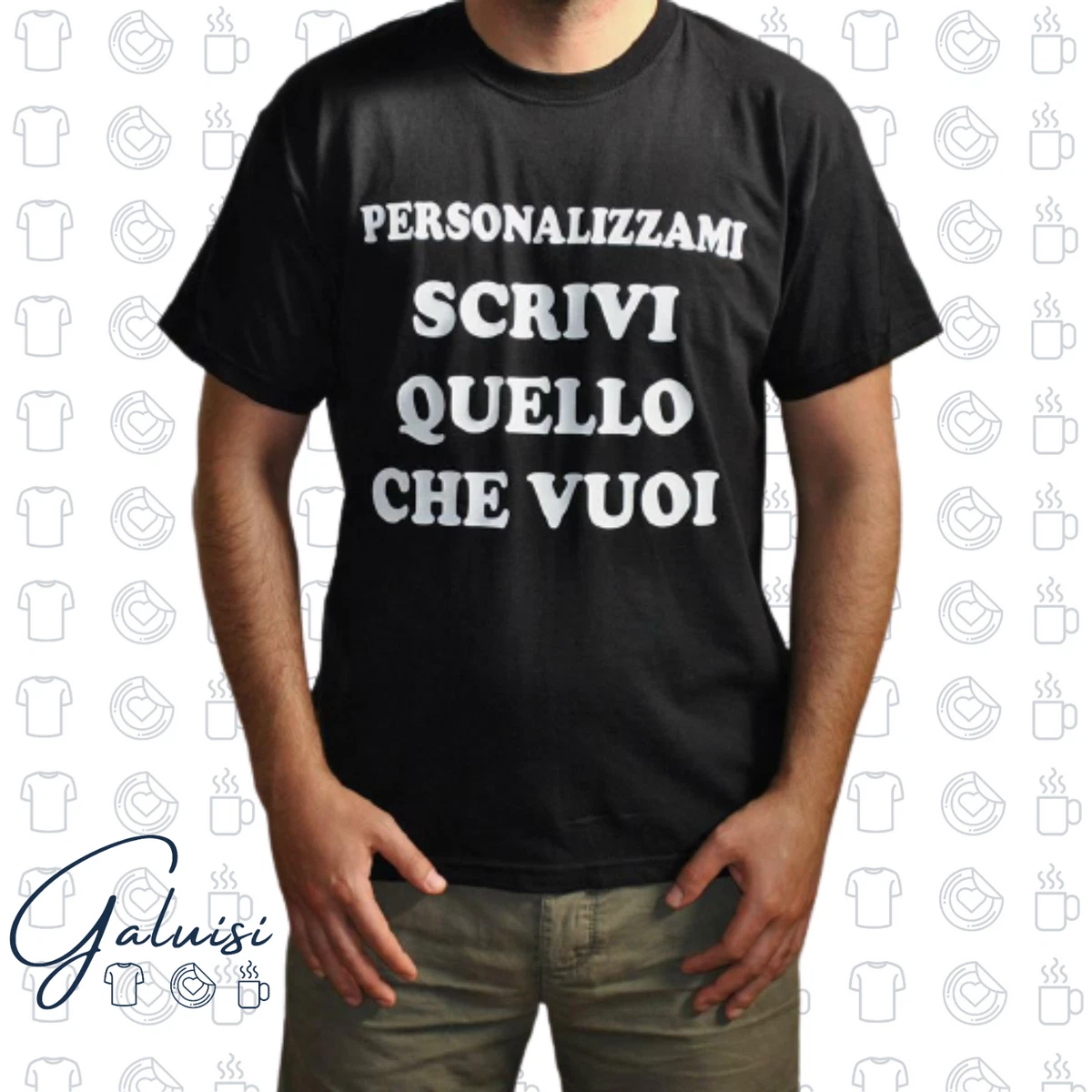 Maglietta con scritte cheap