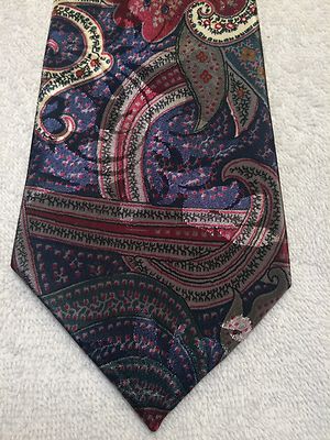 PIERRE CARDIN MENS TIE 3.75 X 56 COLORFUL FILIGREE 