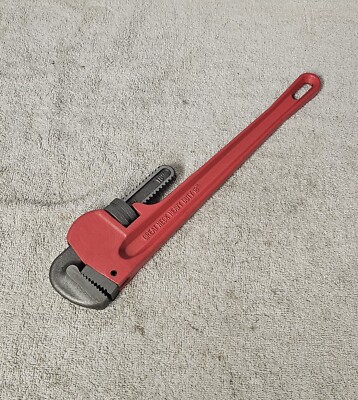  Great Neck Heavy Duty PW18 Adjustable Pipe Wrench 18 