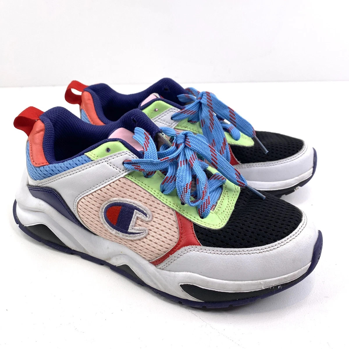 Champion Na'an Rainbow Sneakers Shoes Womens Size 8 Athletic Running  J640-1218 | eBay