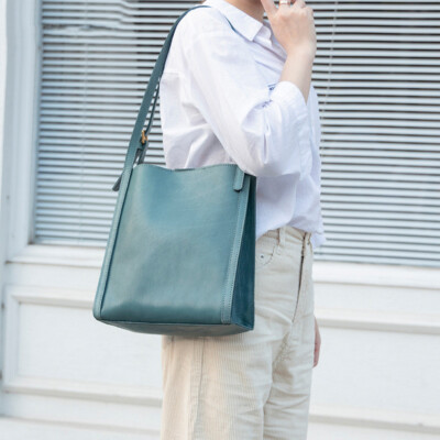 Tote Bags for Women Genuine Leather Designer Zipper Work Handbags