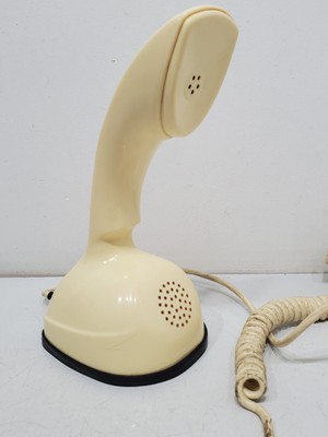 Vintage Ericofon Cobra Rotary Telephone Cream Ohio USA Phone Mid 