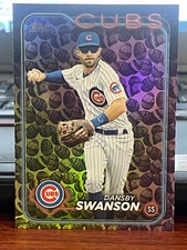 2024 Topps Dansby Swanson Easter Egg Holiday Foil SP