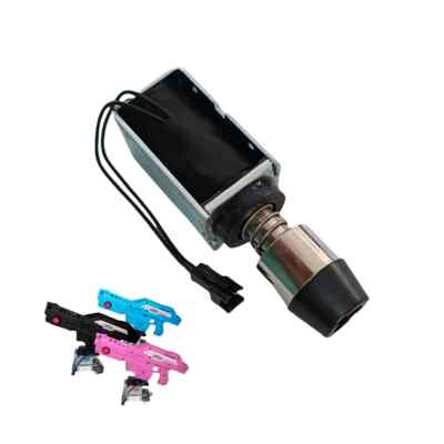 1*Arcade Game Shooting Simulator 3 in 1 Light Gun Vibration Motor Electromagnet