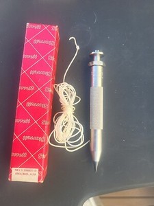 Vintage Starrett No. 177A Steel Plumb Bob - Used