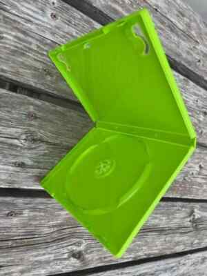 25 New Top Quality 14mm XBOX Game Cases,Translucent Green,BL73XBOX-Translucent