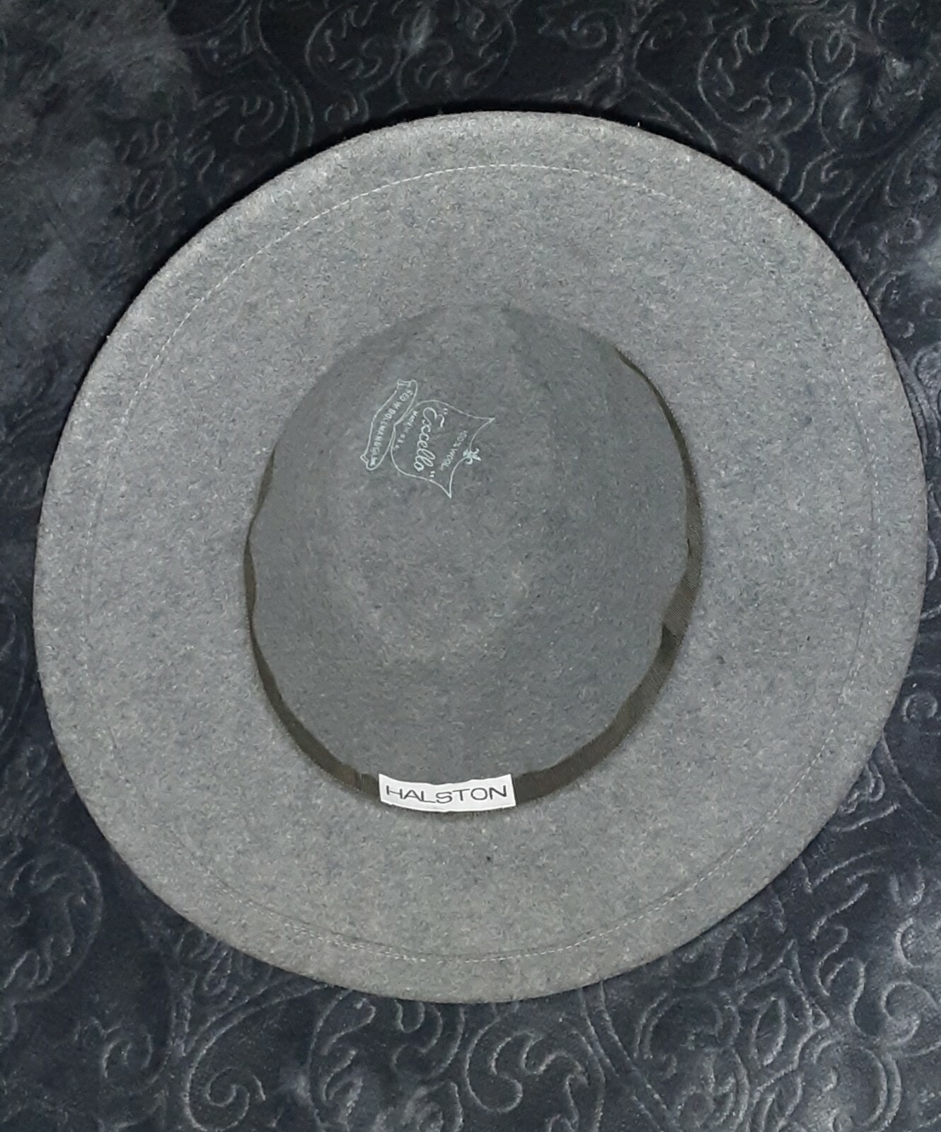 Halston Vintage 70's Womens Hat Gem