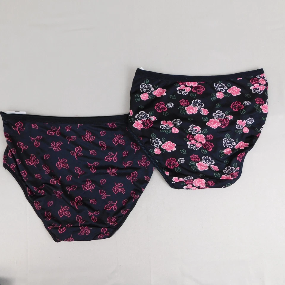 LOT 5 Pair Bobbie Brooks Bow-Accent Brief Panties - 6, Medium #128 - Image 3 of 4