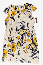 VOIR VOIR - NWT WOMENS DRESS - CAP SLEEVES , BELTED - Size 18