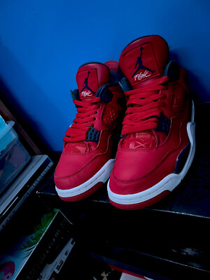 jordan 4 fiba on feet