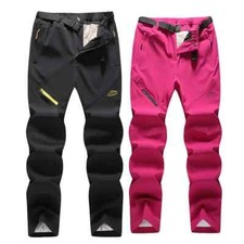 New Ski Pants Men and Women Outdoor Windproof Waterproof Warm 2in1 Snow Trousers