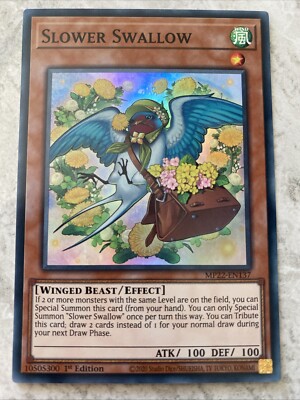 Yugi-oh! Slower Swallow Mp22-en137 Super Inglés