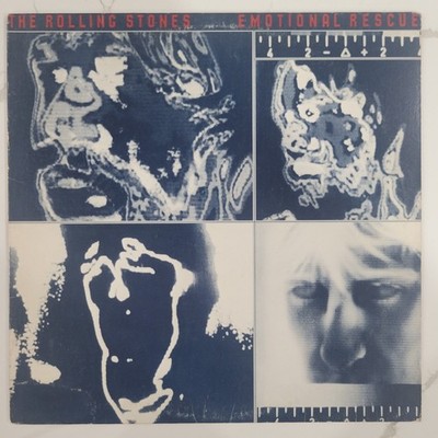 The Rolling Stones - Emotional Rescue Vinyl LP - 1980 First Press - COC 16015