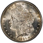 1891-S Morgan Silver Dollar - PCGS GOLD SHIELD MS62 - BETTER DATE BEAUTY!