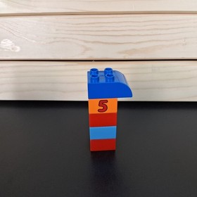 Lego Duplo Number Train 10558 Boy & Dog 31 Piece Set-No Box or instructions