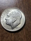 1960-D Uncirculated Roosevelt Dime Actual Coin