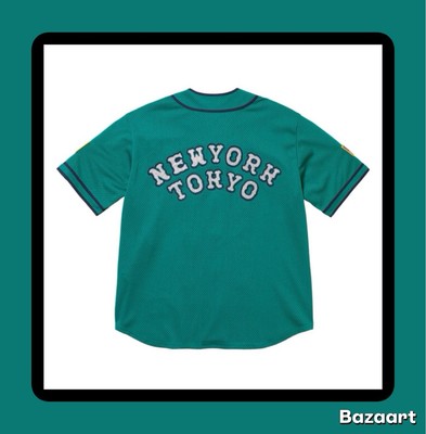Supreme®/Homerun Baseball Jersey Teal Mariners Japan - Size Medium