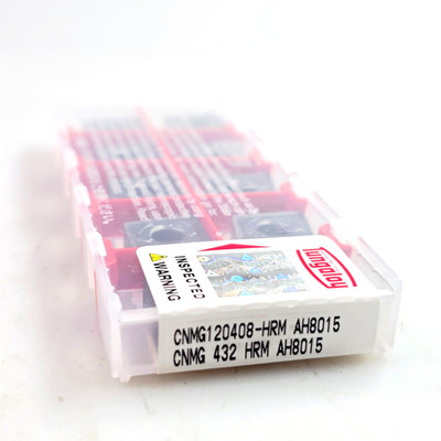 Tungaloy CNMG 432-HRM AH8015 CNMG 120408-HRM Carbide Turning Inserts (Box of 10)