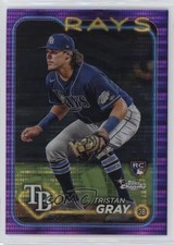 2024 Topps Chrome Purple Sonar Refractor /275 Tristan Gray #8 5u3