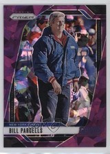 2024 Panini Prizm Purple Ice Prizm 222/225 Bill Parcells #221 HOF 1t5