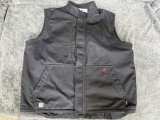 Ariat FR Workhorse Vest Mens 2XL Black Cat 4 Flame Resistant NFPA 2112 Quilted