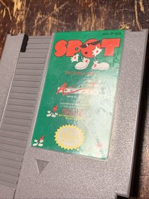 Spot Nintendo NES Original Video Game - Vintage Comes With Clamshell Case