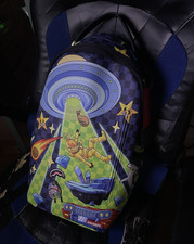Limited Edition Sprayground UFO Astronaut Bac...