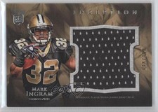 2011 Topps Inception Rookie Jumbo Relics 138/158 Mark Ingram #JR-MI RC 1f0