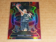 2025/26 Panini Select EUROLEAGUE DANIEL THEIS MAROON PRIZM 70/175 #61