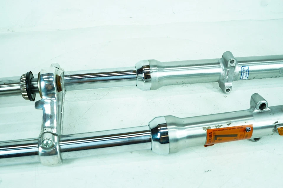 07 Harley Sportster Custom 883 Horquilla Delantera Triple Árbol Izquierda Derecha Pata Deslizante 1352 Foto 4 de 4