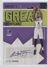 2016-17 Panini NBA Hoops Great SIGnificance James Ennis #68 Auto 0v1
