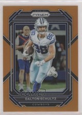 2022 Panini Prizm Orange Prizm /249 Dalton Schultz #81 0yw4
