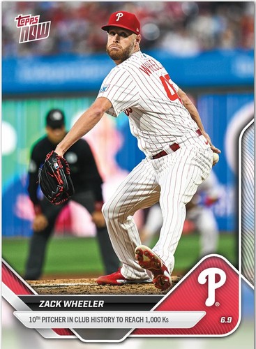 NIB 2025 ZACK WHEELER BOBBLEHEAD FIGURINE PHILLIES SGA 05/16/25