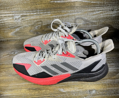 Adidas X9000L3 Running Shoes Gray Pink Men s Size 11.5 Pre-Owned EH0053